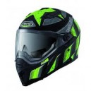 Casque moto intégral Caberg STUNT STEEZ noir mat/jaune fluo