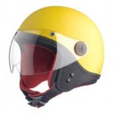 CASQUE LAURA SMITH ENFANT SPEEDY AVEC ÉCRAN JAUNE MAT