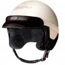 CASQUE BORSALINO PANAMA VISIÈRE CROCODILE CRÈME