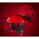 CASQUE FERRARI F60 ROUGE DECO RACING