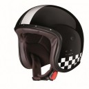 Casque moto Jet Caberg FREERIDE INDY noir/blanc