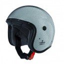 Casque moto Jet Caberg FREERIDE METAL FLAKE gris