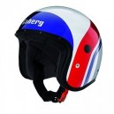 Casque moto Jet Caberg FREERIDE MISTRAL blanc/rouge/bleu