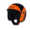 Casque moto Jet Caberg FREERIDE MISTRAL noir mat/orange