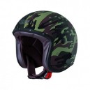 Casque moto Jet Caberg FREERIDE COMMANDER camouflage vert mat/noir