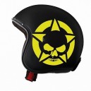 Casque moto Jet Caberg FREERIDE SKULLVIZION