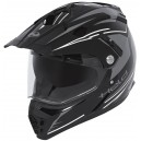 Casque cross Held Alcatar black & white