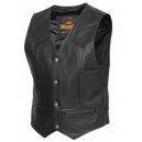 Gilet Cuir Moto Dillon