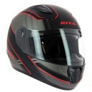 Casque intégral IOTA FP10 Gris/Rouge