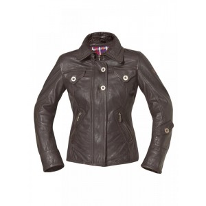 Veste en cuir sportive Mahina Monogram - Femme - Prêt-à-Porter