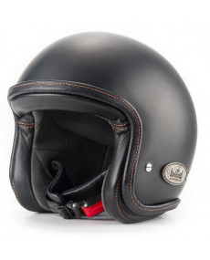 Casque Jet Baruffaldi Zar Noir et Orange