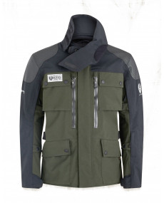 Veste Belstaff Long Way Up Gore-Tex PRO Olive/Noir