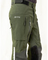 Pantalon Belstaff Long Way Up Gore-Tex PRO Olive/Noir