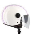 Casque jet IOTA DP10 Lines violet