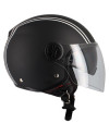 Casque jet IOTA DP10 Lines noir mat