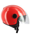 Casque jet IOTA DP10 Lines rouge