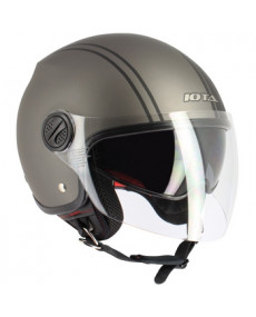 Casque jet IOTA DP10 Lines titan