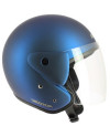 Casque jet IOTA OP02 Vector Bleu