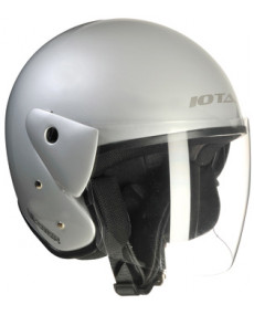 Casque jet IOTA OP02 Vector Argent