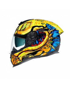 Casque intégral NEXX SX.100 Toxic Jaune